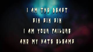 Ambrotype  I Am the Beast Lyric Video [upl. by Alyson]