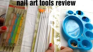 Nail art tools review and demo [upl. by Ranit797]