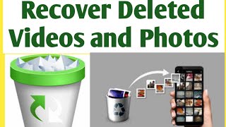 How To Recover Deleted Pictures or Videos  Recover Deleted photos [upl. by Idahs]