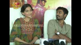 Exclusive Interview of Sonam Kapoor amp Dhanush on success of Ranjhana [upl. by Feld]