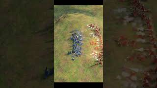 100 Janissary vs 60 Streltsy  Age of Empires 4 ageofempire3 ageofempireiv ageofempires4 [upl. by Lacy]