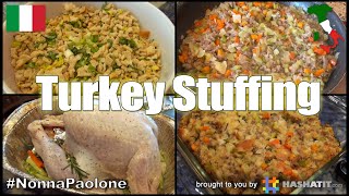 Episode 36  Thanksgiving Turkey Stuffing Done Italian Style with Italian Grandmother Nonna Paolone [upl. by Russom575]