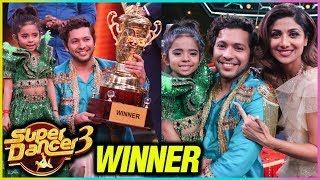 Rupsa Batabyal 6 Yr Old Is The WINNER Of Super Dancer Chapter 3 [upl. by Ras]