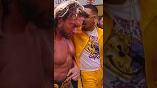 I Moaned in Kenny Omega’s ear 😂 aew trending [upl. by Yole]