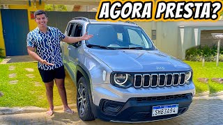 Jeep Renegade Longitude 13 Turbo 2023  DEIXOU DE SER LENTO E MAL EQUIPADO [upl. by Krista]