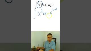 INTEGRALES PARA PRINCIPIANTES maths matematicas shortsviral calculo shorts [upl. by Euginimod]