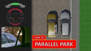 Learn how to PARALLEL PARK The easiest driving lesson by Parking Tutorial [upl. by Doralia252]