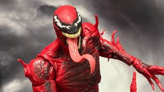 Hasbro Marvel Legends “Marvel’s Carnage”  Let There Be Carnage UNBOXING [upl. by Yatnohs]