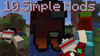 10 WONDERFULLY SIMPLE MODS  Minecraft 1193 Fabric [upl. by Ssenav]