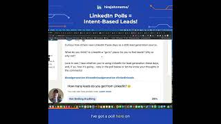 How To Use LinkedIn Polls for Lead Generation [upl. by Festatus949]