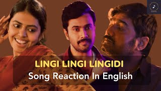 Lingi Lingi Lingidi Kotabommali PS Song Reaction in English  Telugu Song Vibes srikakulam djsong [upl. by Aneev]