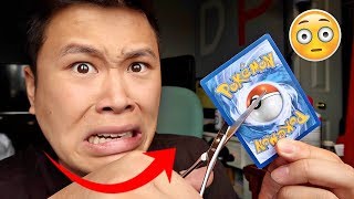 INSANE POKEMON FLIP IT OR RIP IT CHALLENGE DESTROYED A SECRET RARE CARD NOT CLICKBAIT [upl. by Weissman]