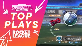 Top 5 Rocket League Plays  Georgia AFA Finals  PlayVS Spring 2024 [upl. by Aleihs]