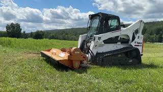 2016 Bobcat FC200 79quot Flail Mower Chopper For Skid Steer Loader 17 To 40 GPM Flow For Sale Very Nice [upl. by Cynthea895]