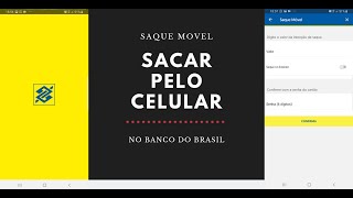 Como Fazer Saque sem Cartão Banco do Brasil  Saque Movel Pelo Celular [upl. by Evetta]