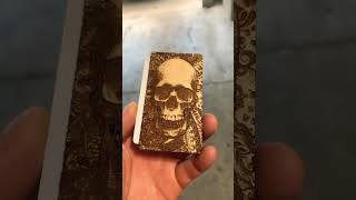 Laser crafted wallet [upl. by Chevy877]