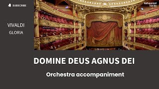 Gloria Vivaldi Domine Deus Agnus DeiOrchestra accompaniment [upl. by Imak998]