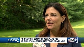 Former US Sen Kelly Ayotte joins Republican primary for governor [upl. by Tiga]