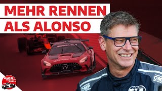 Bernd Mayländer im Interview Geld egal – Traumjob SafetyCarFahrer  Formel 1 [upl. by Anaeda231]