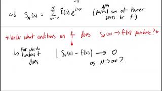 Lecture 19 Pointwise and Uniform convergence of Fourier series [upl. by Stedman]