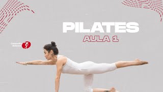 Pilates  Treine em Casa Cia Athletica  Aula 1  Profa Thais Holiveira CREF 073605GSP [upl. by Auoy]