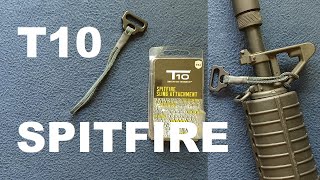 SHOW AND TELL 179 T10 TECH TEN TACTICAL SPITFIRE SLING ATTACHMENT [upl. by Asek201]