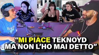 CHERRY SI DICHIARA a TEKNOYD IN LIVE STREAM HOUSE PODCAST EP24 [upl. by Gnouhk307]