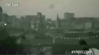 UFO Spotted Over Moscow Kremlin  New York Post [upl. by Limbert]