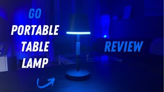 Philips Hue Go Smart Portable Table Lamp Review [upl. by Mella]