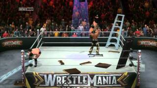 Smackdown Vs Raw 2011  TLC Match [upl. by Nerdna]