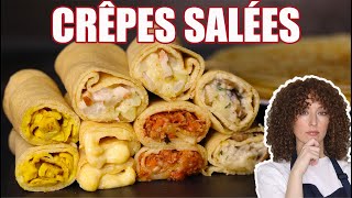 5 idées pour garnir vos crêpes salées [upl. by Walrath930]