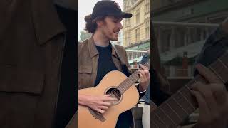 Hozier performing a street show in a small town  Shorts [upl. by Ammann548]