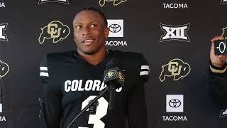 Colton Hood  October 16 2024 media availability gobuffs [upl. by Tipton]