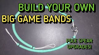 Build Your Own Big Game Pole Spear Bands Spearfishing and Outdoors [upl. by Gwenneth250]