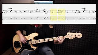 Arctic Monkeys  Do I Wanna Know bass cover with tabs in video [upl. by Dranyam]