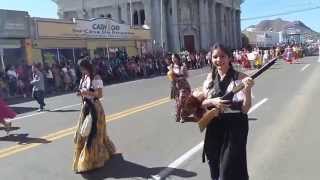 CONTINGENTE DEL COBACH GUAYMAS EN DESFILE REVOLUCIONARIO [upl. by Filia]