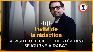 La visite officielle de Stéphane Séjourné à Rabat [upl. by Ehcnalb]