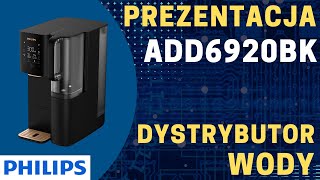 Dystrybutor wody PHILIPS ADD6920 Czajnik dystrybutor dyspenser woda filtrowana odwrócona osmoza [upl. by Aihseit]