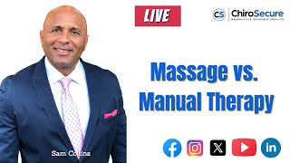 Massage vs Manual Therapy [upl. by Stefan]