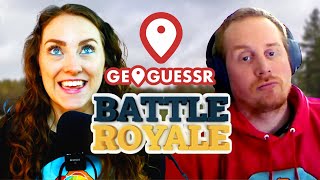 Geoguessr battle Clare vs Alex Husband vs wife [upl. by Ailemac]