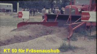 Alte baumaschinen und Traktoren der DDR [upl. by Ybot]