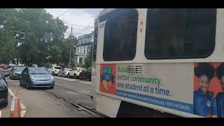 Septa trolley 1113 34 and 36 on 42nd street [upl. by Nishom]