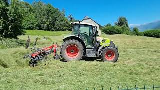 Fanage Foins 2024  Claas  Vicon  HautesPyrénées [upl. by Aserehc]