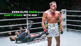 Lethal Elbows Brilliant Muay Thai KO Master Moves to MMA  Jonathan Haggerty [upl. by Dixie505]