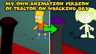 My Own Animation Version of The Simpsons Rides Tractor on Whacking Day [upl. by Rabkin]