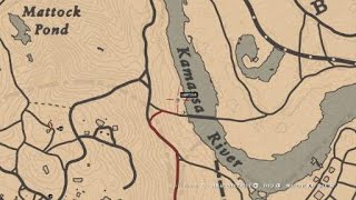 Red Dead Online Collectables Locations Arrowheads Splintered Arrowhead 1 Kamassa Riverbank [upl. by Monjan]