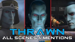 Thrawn All Scenes and Mentions REBELS MANDO [upl. by Notgnimer]