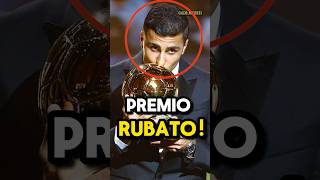 😨Il pallone d’oro è stato rubato calcio football sports vinicius realmadrid [upl. by Ydnerb]