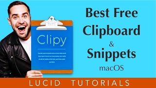 Best Free Clipboard Manager and Snippets App for Mac  Clipy [upl. by Valora]