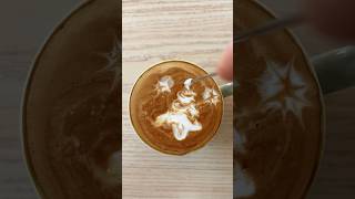 Christmas Tree Latte Art with the DREO Barista Maker [upl. by Phelps977]